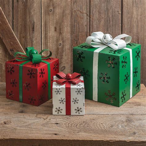 christmas metal wire gift boxes kohls|Gift Box Christmas .